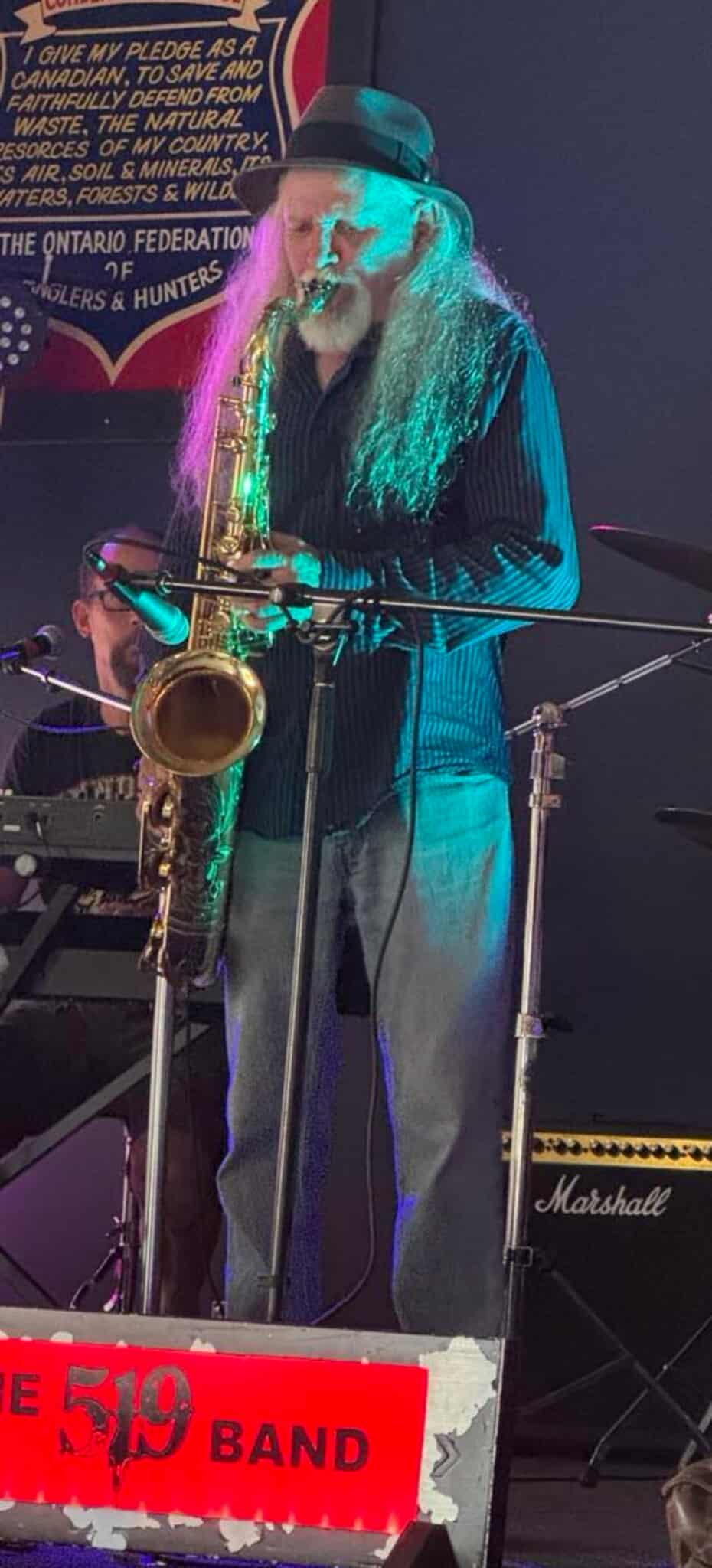 Brad Jenkins with The 519 Band